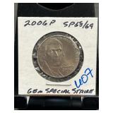 2006 P Jefferson Nickel Gem Special Strike