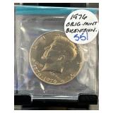 1976 Kennedy Bicentennial Half Dollar in Mint Pack