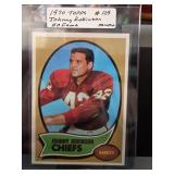 1970 Topps #129 Johnny Robinson Football Card