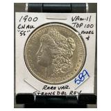 1900 Morgan Dollar VAM-11 Top 100 Variety