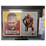 1957 Topps #14 Pat Summerall Football Card
