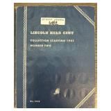 Lincoln Head Cent Collection Starting 1941