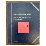 Lincoln Head Cent Collection Starting 1941