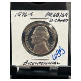 1976-S Bicentennial Jefferson Nickel PR68 DCAM