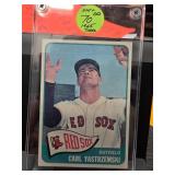 1965 Topps Carl Yastrzemski Baseball Card #385