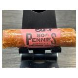 1961-D Wheat Pennies Original Roll
