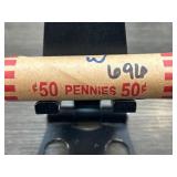 Roll of Wheat Pennies Cents