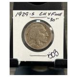1929-S Buffalo Nickel in CH Very Fine Condition