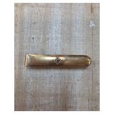 Gold-Filled Masonic Tie Bar with Square and Compas