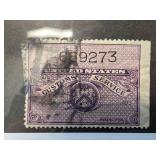 1930s United States Customs Stamp