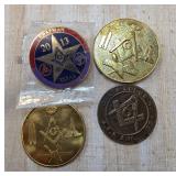 Freemason Medallion Collection Featuring Texas and