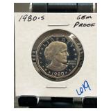 1980-S Susan B. Anthony Dollar Gem Proof
