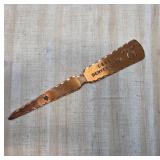 Vintage Shriner Copper Letter Opener From 1965