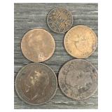 British and Canadian Coins