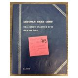 Lincoln Head Cent Collection Album 1941-1965