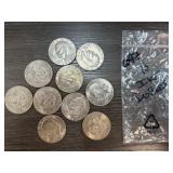 Ten U.S. Ike Dollars
