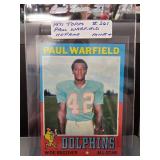 1971 Topps Paul Warfield Card #261