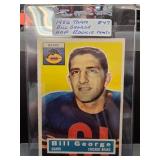 1956 Topps Bill George Rookie Football Card