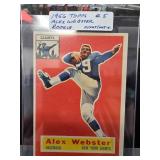 1956 Topps #5 Alex Webster Rookie Card