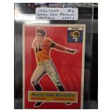 1956 Topps Norm Van Brocklin Card #6