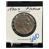 1930-S Buffalo Nickel Graded Fine