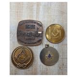 Freemason and Grand Chapter of Texas Medals