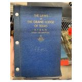 The Laws of the Grand Lodge of Texas, Revised 1961