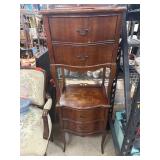 Wooden Two-Tier Side Tables