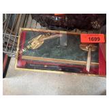 Deluxe Marble Desk Set with Pen Holders