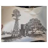 Limited Edition Windmill Print by Terrell Oï¿½Brien