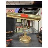 Brass Desk Lamp with Adjustable Arm