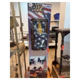 Oval Office Flag Set with Stand and Eagle Finial