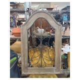 Wood and Metal Decorative Wall Panel