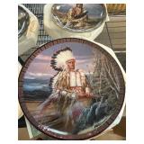 Red Cloud Franklin Mint Limited Edition Plate