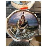 Sitting Bull Franklin Mint Porcelain Plate