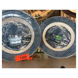 Currier & Ives 'The Old Grist Mill' Plates