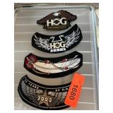 Harley Owners Group Embroidered Patches