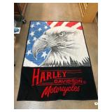 Harley-Davidson Eagle Design Blanket