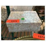 Mother-of-Pearl Inlaid Wooden Box