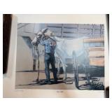 Jan Stewart Signed Print 'Pep Talk'