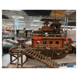 Decorative Wooden Noah's Ark Model