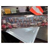 Decorative Metal Sign With Tea Theme