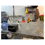 Collection of Crystal and Glassware