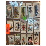 Vintage Cigarette Cards in Sleeves
