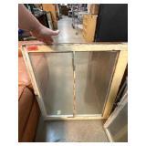 Wooden Framed Window with Two Glass Panes