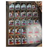 1994 Uncut Sports Card Sheet Featuring NFL Players