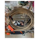 Coiled Rope Lasso with Braided End Detailing