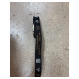 Black Belt with Masonic-Inspired Design