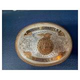 Decorative FFA Western-Style Belt Buckle