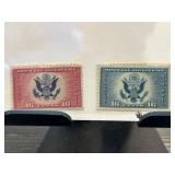U.S. 16-Cent Special Delivery Air Mail Stamps